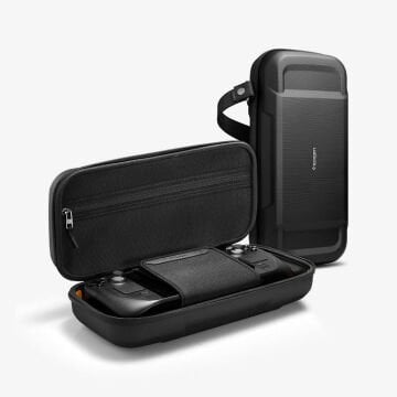 Spigen Steam Deck ile Uyumlu Kılıf Taşıma Çantası Rugged Armor Pro Black Black