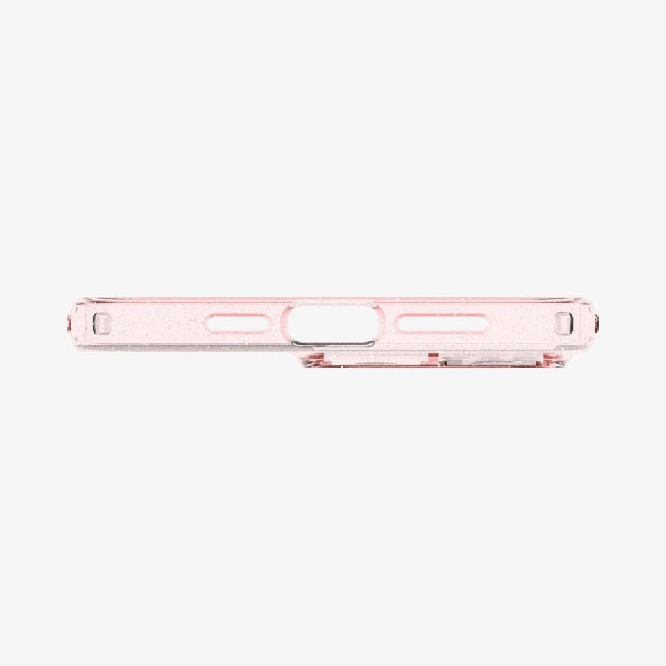 iPhone 14 Pro Kılıf, Spigen Liquid Crystal Glitter Rose Quartz
