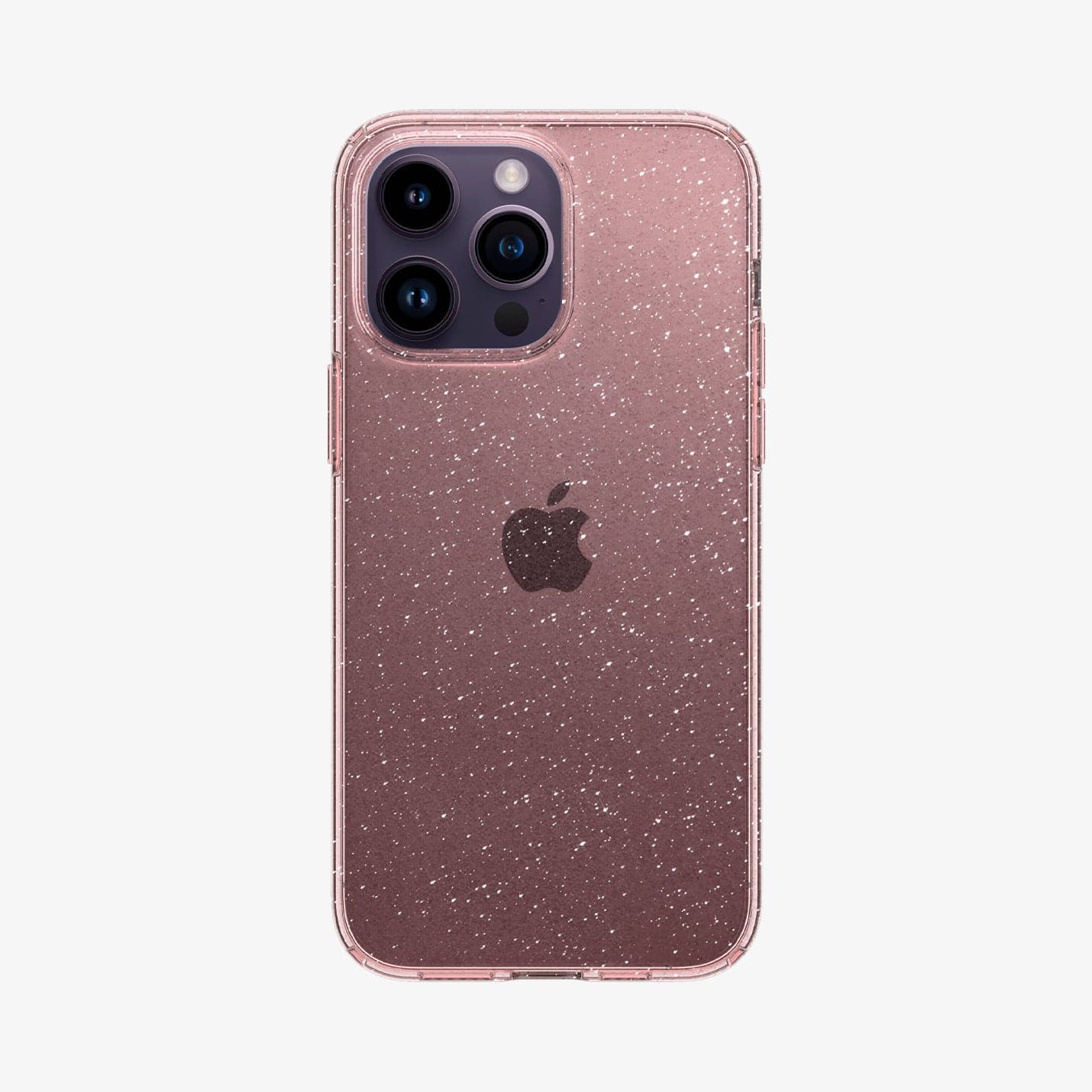 iPhone 14 Pro Kılıf, Spigen Liquid Crystal Glitter Rose Quartz