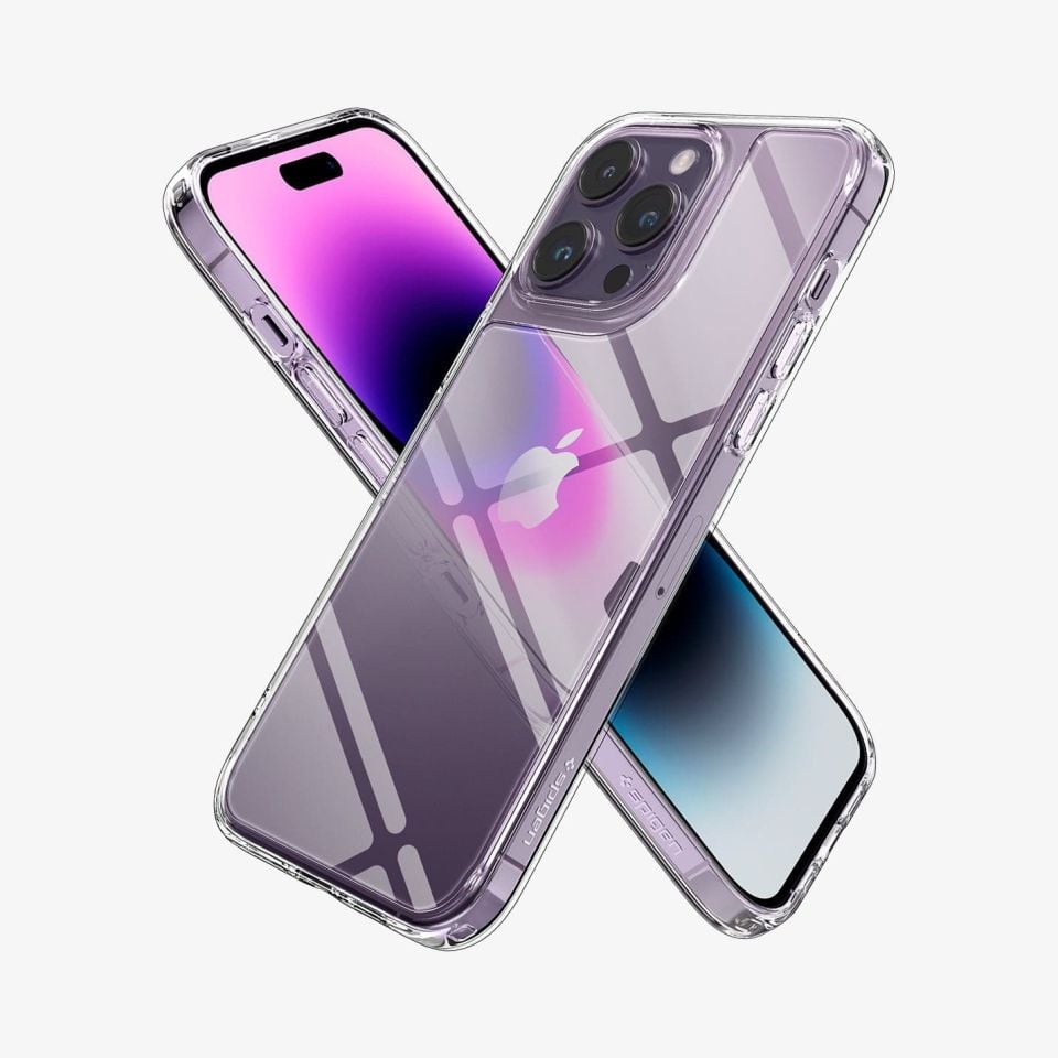 iPhone 14 Pro Kılıf, Spigen Quartz Hybrid Crystal Clear