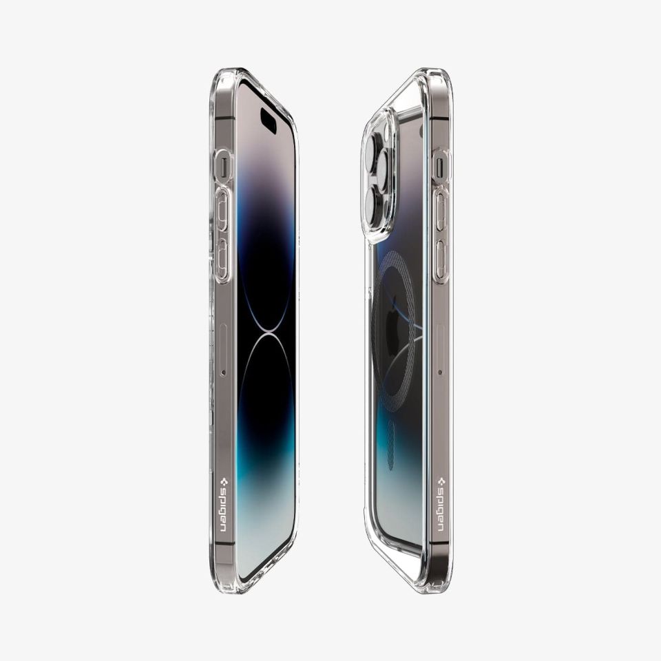 iPhone 14 Pro Kılıf, Spigen Ultra Hybrid MagFit (MagSafe Uyumlu) Carbon Black