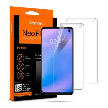 Galaxy S10 Ekran Koruyucu, Spigen Neo Flex HD 2 Adet