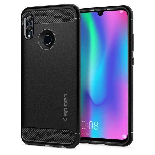 Spigen Huawei P Smart 2019 / Honor 10 Lite / Nova Lite 3 Kılıf Rugged Armor Matte Black