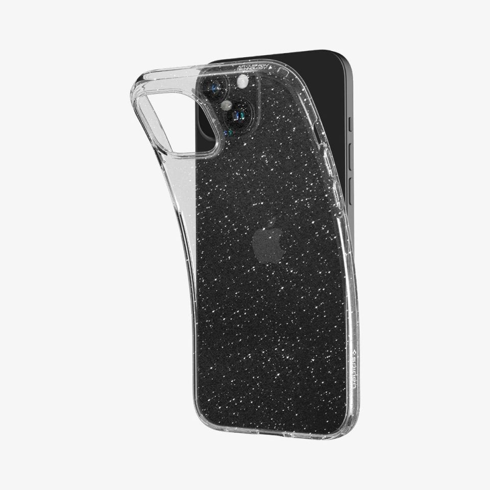 iPhone 15 Kılıf, Spigen Liquid Crystal Glitter Crystal Quartz