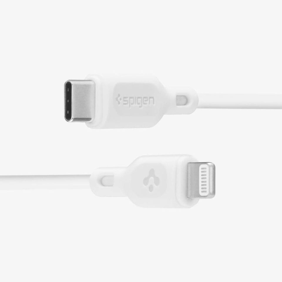 Spigen Essential Apple USB-C to Lightning PD (Power Delivery Destekli) Hızlı Şarj ve Data Kablo MFI Lisanslı (1 Metre) C10CL