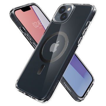 iPhone 14 Plus Kılıf, Spigen Ultra Hybrid MagFit (MagSafe Uyumlu) Carbon Black