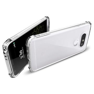 LG G5 Kılıf, Spigen Crystal Shell Crystal Clear