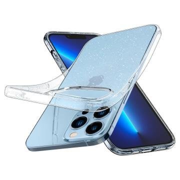 iPhone 13 Pro Max Kılıf, Spigen Liquid Crystal Glitter Crystal Quartz