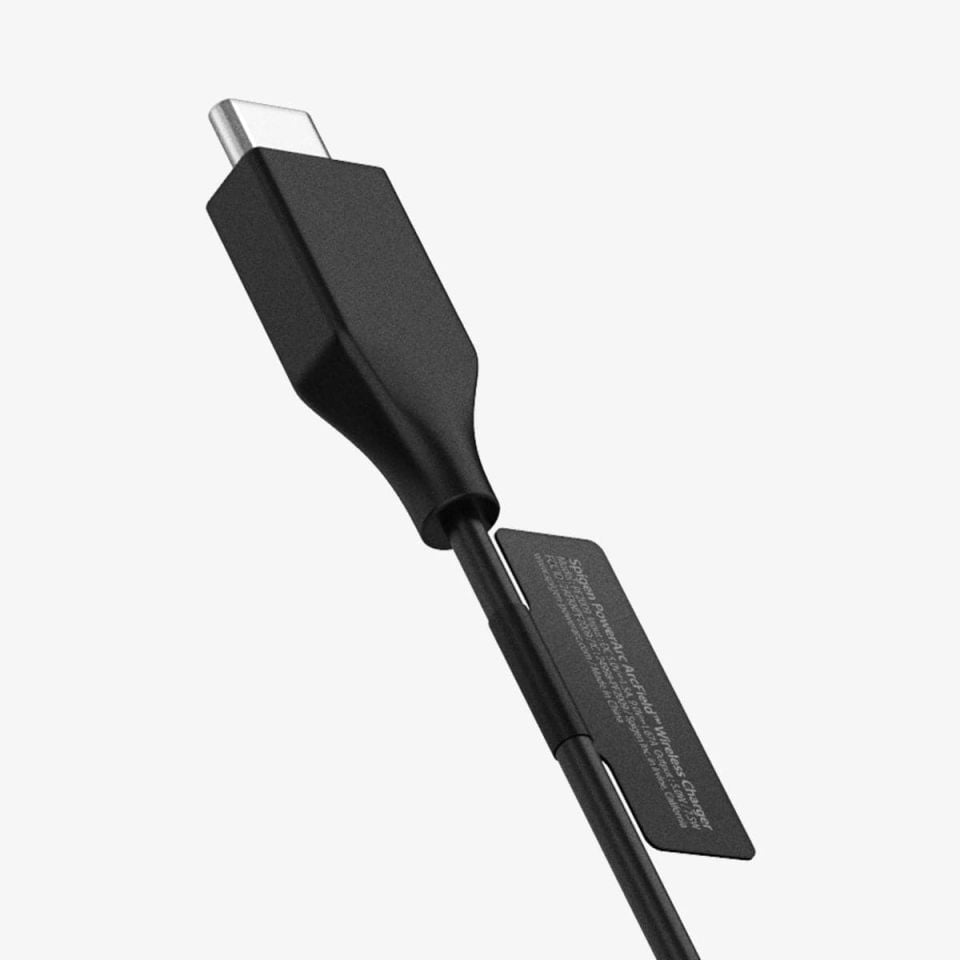 Spigen PowerArc ArcField MagSafe Uyumlu Kablosuz Şarj Cihazı Black