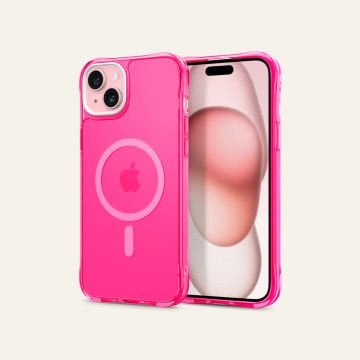 iPhone 15 Kılıf, Ciel by Cyrill Ultra Sheer Mag (Magsafe Uyumlu) Hot Pink