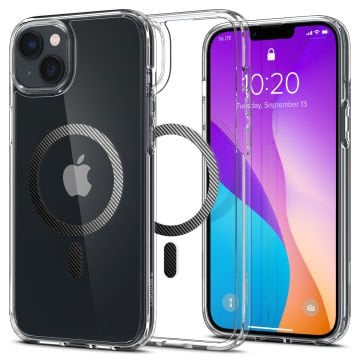 iPhone 14 / iPhone 13 Kılıf, Spigen Ultra Hybrid Magfit (Magsafe Uyumlu) Carbon Black