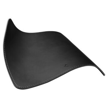 Spigen Regnum LD301 Orta Boy 25 x 21 Cm Mouse Pad (Velo Vegan Leather Technology) Black