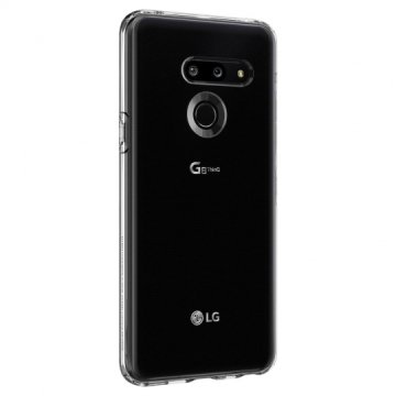 LG G8 ThinQ Kılıf, Spigen Liquid Crystal Crystal Clear