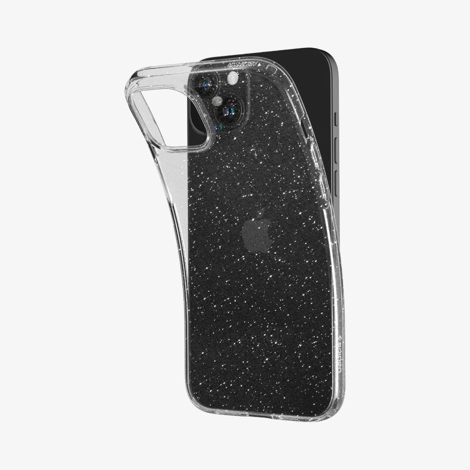 iPhone 15 Plus Kılıf, Spigen Liquid Crystal Glitter Crystal Quartz