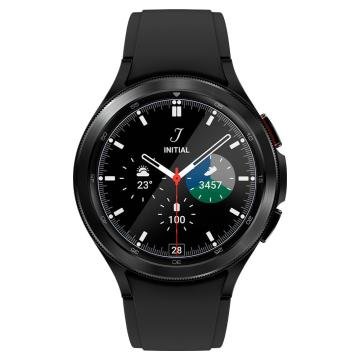 Galaxy Watch 4 Classic (46mm) Cam Ekran Koruyucu Kolay Kurulum, Spigen Glas.tR EZ Fit Slim HD (2 Adet)