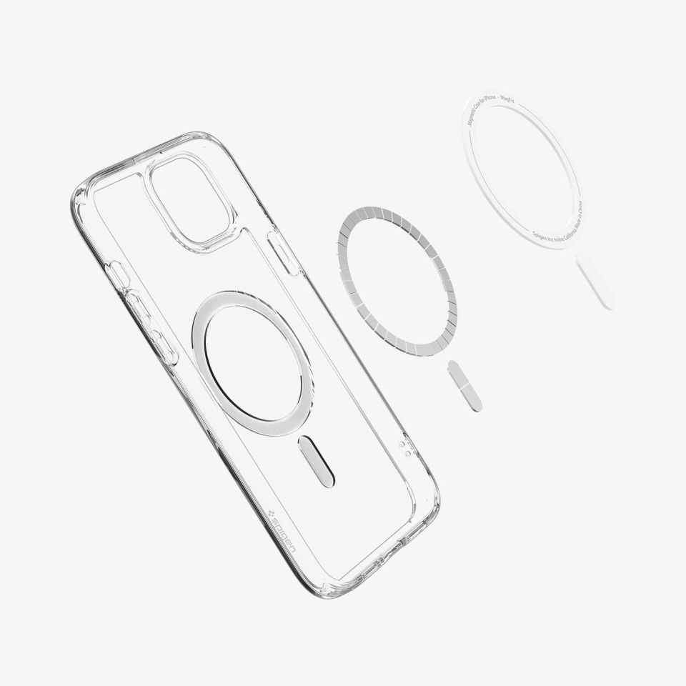 iPhone 15 Plus Kılıf, Spigen Ultra Hybrid Magfit (Magsafe Uyumlu) Carbon Fiber