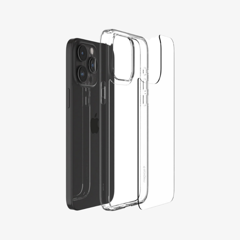 iPhone 15 Pro Kılıf, Spigen Air Skin Hybrid Crystal Clear