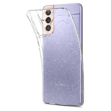 Galaxy S21 Plus Kılıf, Spigen Liquid Crystal Glitter Crystal Quartz