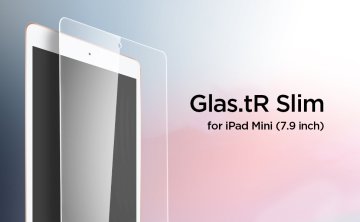 iPad mini 5/mini 4 Cam Ekran Koruyucu, Spigen GLAS.tR SLIM