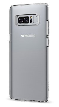 Galaxy Note 8 Kılıf, Spigen Liquid Crystal 4 Tarafı Koruma Crystal Clear