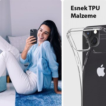 iPhone 13 Mini Kılıf, Spigen Crystal Pack + Spigen Glas.tR Slim HD (2 Adet) 360* Cam Ekran Koruyucu Crystal Clear