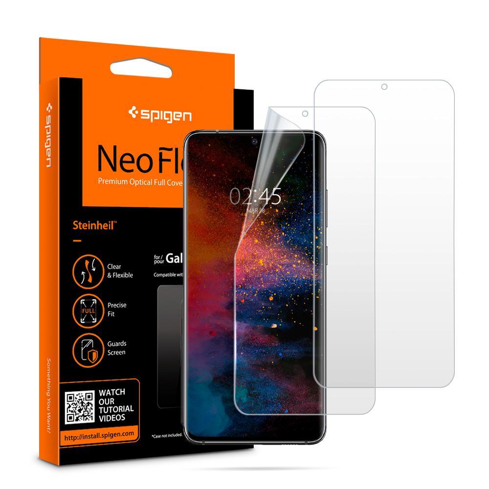 Galaxy S20 Ultra Ekran Koruyucu, Spigen Film Neo Flex HD (2 Adet)