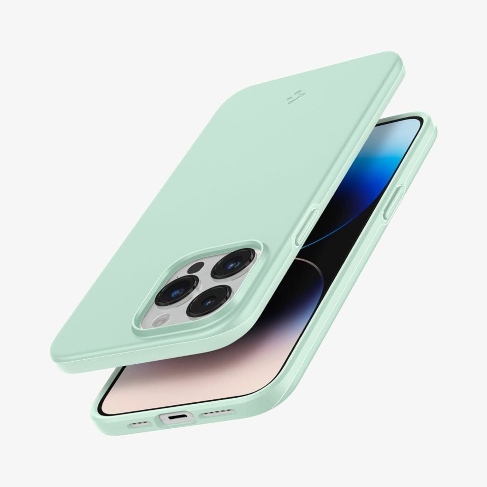 iPhone 14 Pro Kılıf, Spigen Thin Fit Apple Mint