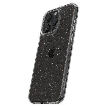 iPhone 15 Pro Max Kılıf, Spigen Liquid Crystal Glitter Crystal Quartz