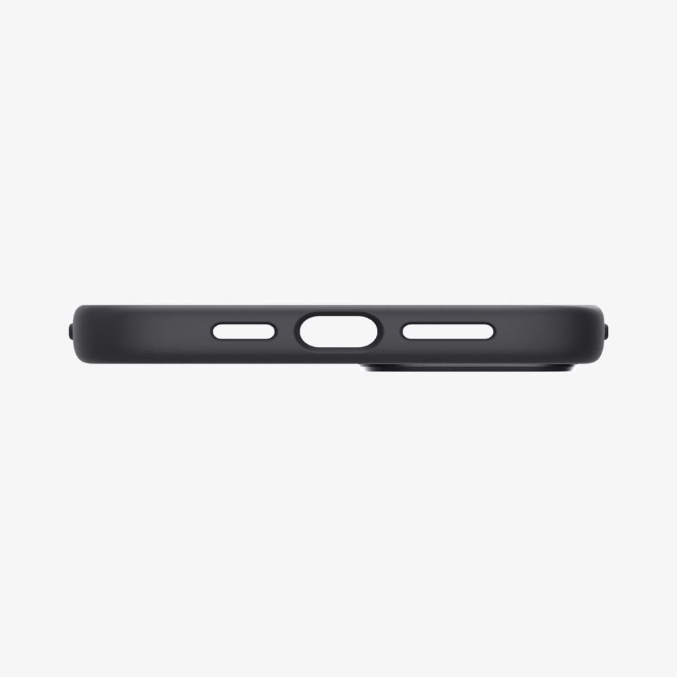 iPhone 14 Plus Kılıf, Spigen Silicone Fit MagFit (MagSafe Uyumlu) Black