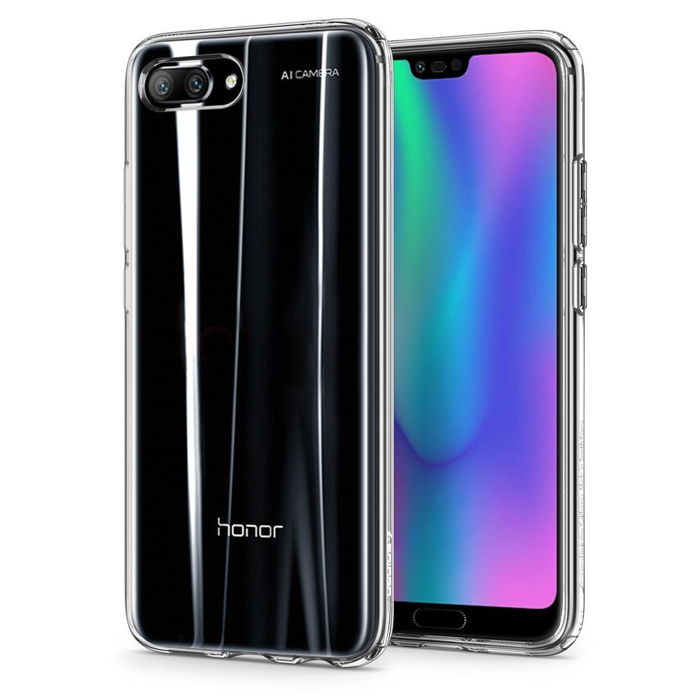 Huawei Honor 10 Kılıf, Spigen Liquid Crystal 4 Tarafı Koruma Crystal Clear