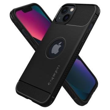 iPhone 13 Mini Kılıf, Spigen Rugged Armor Matte Black