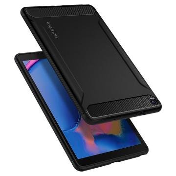 Galaxy Tab A 8.0 (2019) With S Pen - SM-P200/P205 models only, Spigen Rugged Armor Black
