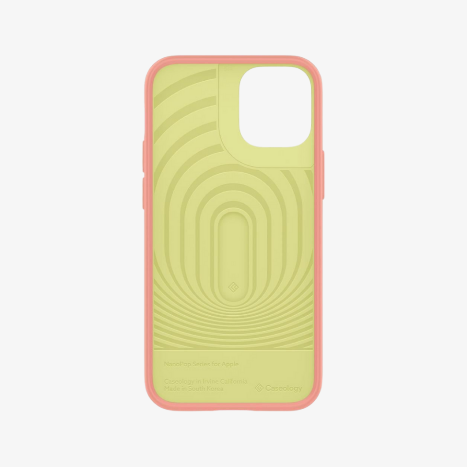 iPhone 12 Mini Kılıf, Caseology Nano Pop (Silikon) Peach Pink