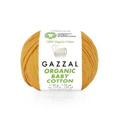 Gazzal Organic Baby Cotton 50gr - Örgü Yünü