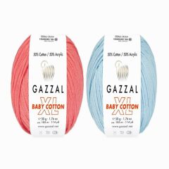 Gazzal Baby Cotton XL 50gr Amigurumi Pamuk Cotton El Örgü İpi