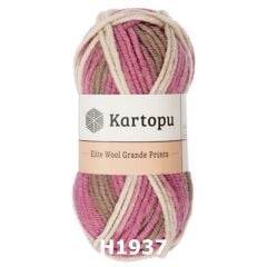 Kartopu Elite Wool Grande Prints El Örgü İpi