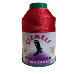 Çizmeli Polyester Örgü ve Şal İpliği No:20 100 gr