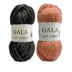 Gala Mix Fiber El Örgü İpliği 100 gr