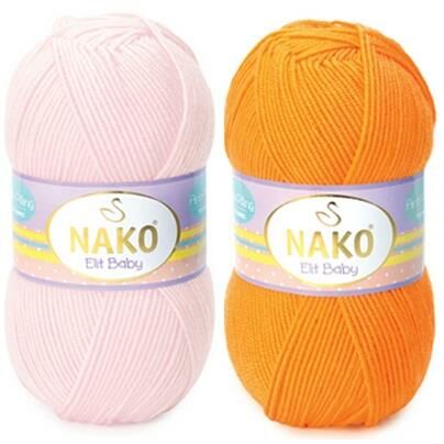 Nako Elit Baby El Örgü İpi Bebe Yünü