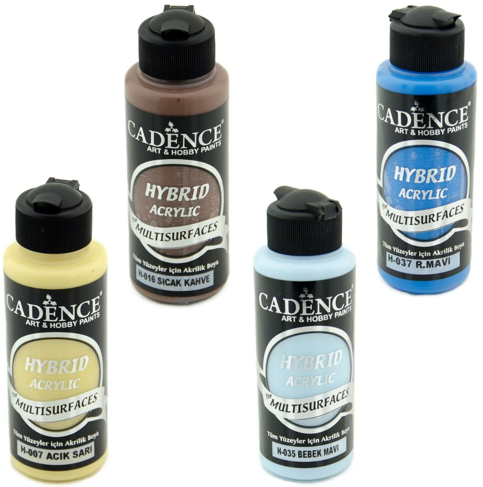 Cadence Hybrid Acrylic Multisurfaces 120ml - Tüm Yüzeyler İçin Akrilik Boya