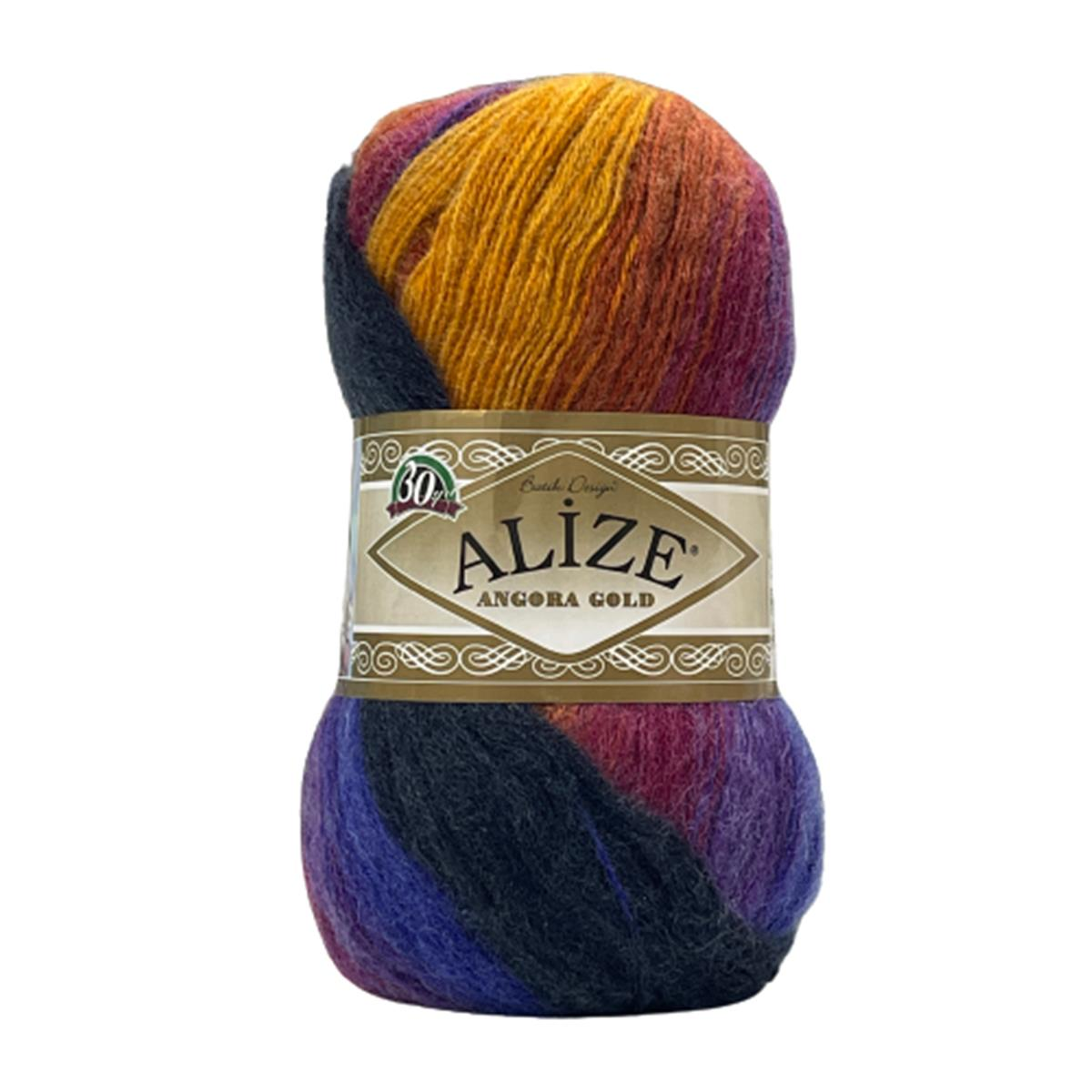 Alize Angora Gold Batik El Örgü İpliği 100 Gr