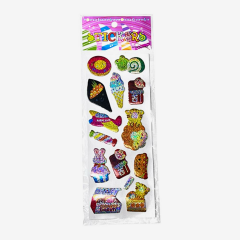 Sticker Seti Kabartmalı tt