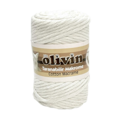 Olivin Taranan Taranabilir Makrome İpi Pamuk Cotton Koton mpt2502