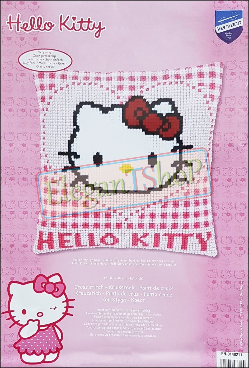 Vervaco Goblen Yastık - Hello Kitty - PN 0148211