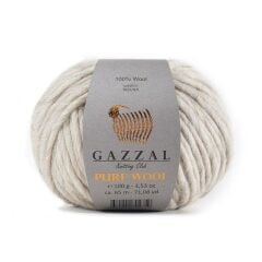 Gazzal Pure Wool El Örgü İpi 100 gr