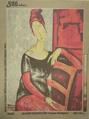 Seg Baskılı Goblen 929 435 Jeanne Modigliani 45x60cm Tablo Pano