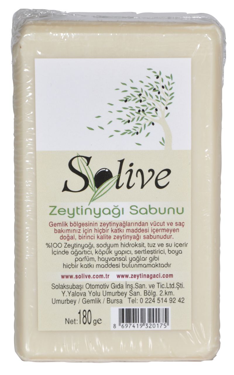 Solive 180 gr Zeytinyağı Sabunu