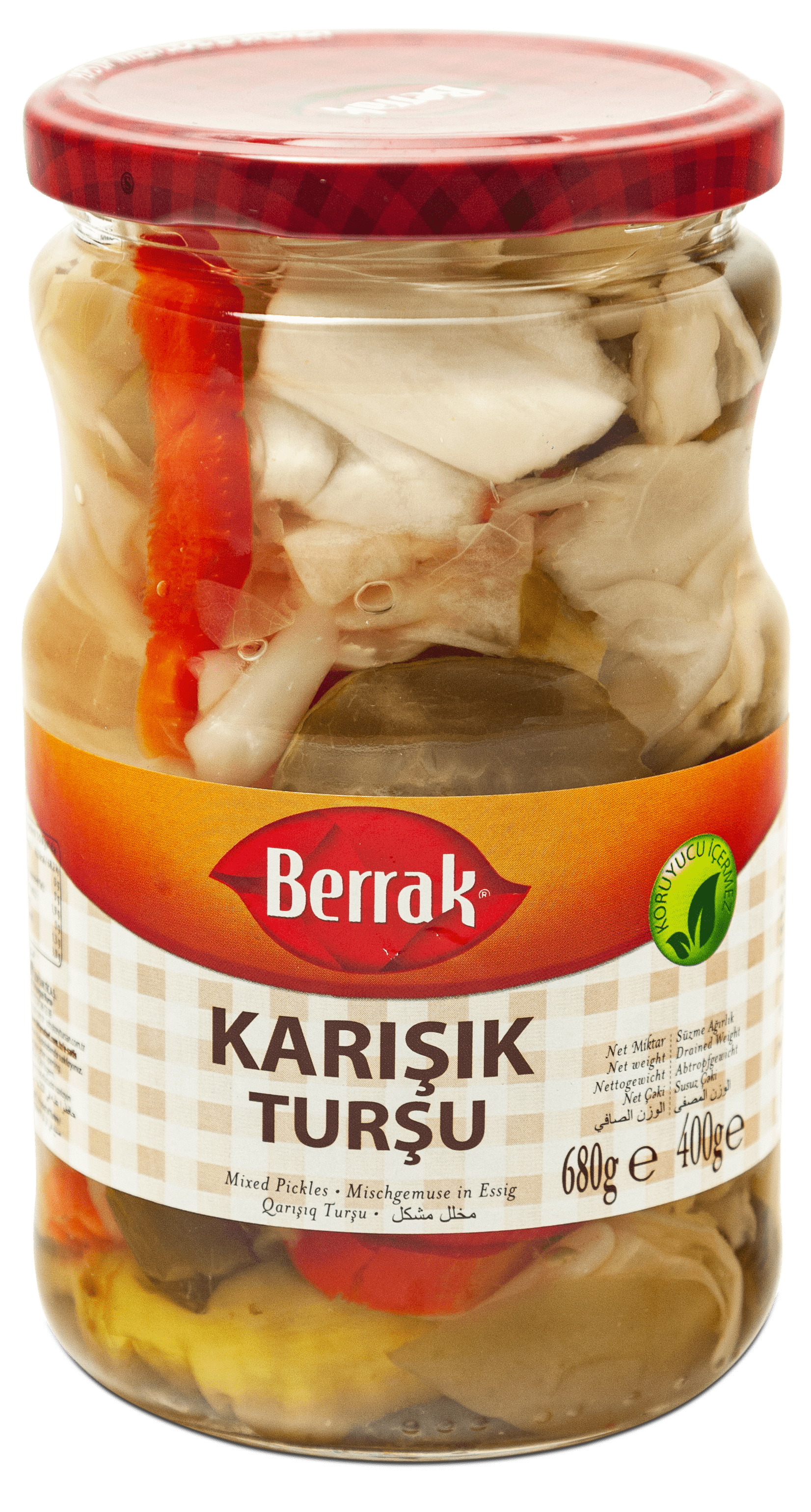 Berrak Karışık Turşu 720 ML