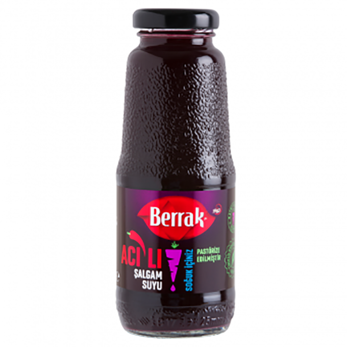 Berrak Acılı Şalgam Suyu Cam 250 ML