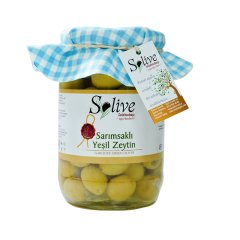 Sarımsak Dolgulu Yeşil Zeytin 450Gr